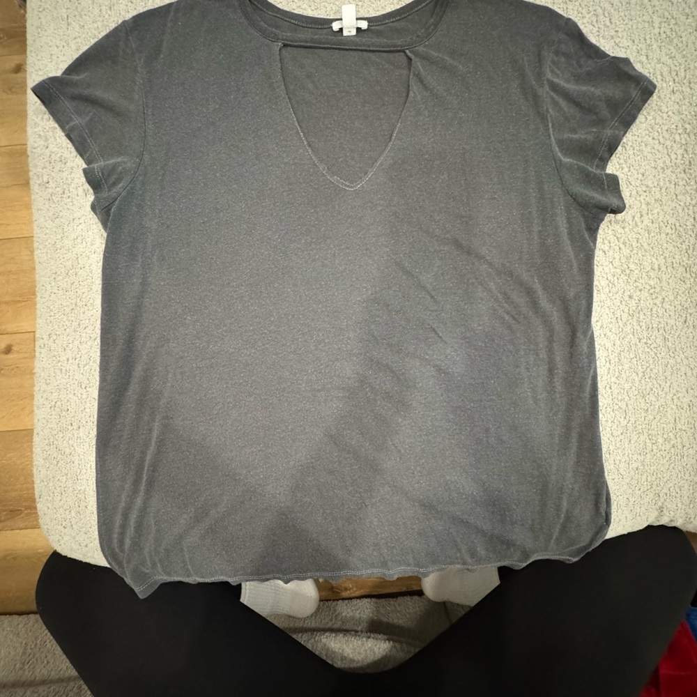 Gray Women's Top